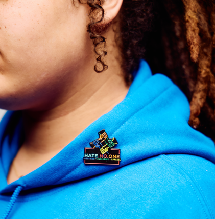 Hate No One Lapel Pin
